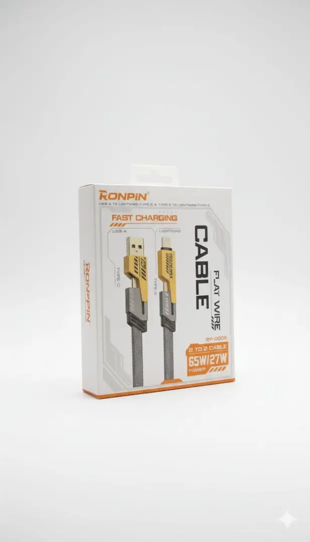 Кабель Ronpin 65w tc/iphone