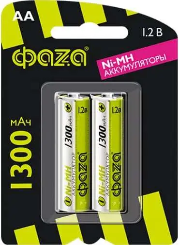 Аккумулятор Faza AA 1300 Mah