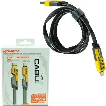 Кабель Ronpin 65w tc/iphone